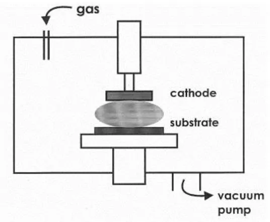 Figure 2.31 Schematic diagram of the DC PACVD system [106]. 
