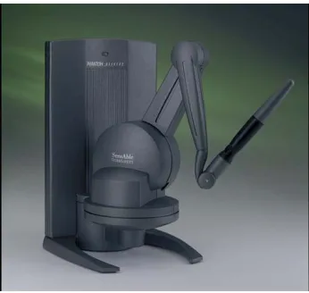 Figure 3.3. The PHANToM desktop device from SensAble Technologies, Inc. 