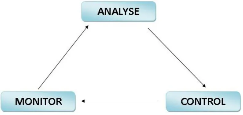 Figure 1.2: Energy Management Process (Santarossa, 2015) 