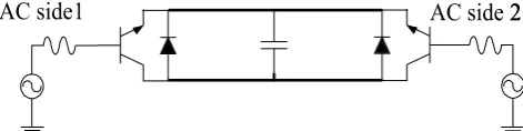 Fig. 1.  A sampled topology for a description of bus observability.