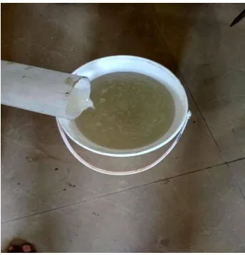 Fig 4.2(b) Adding sodium silicate 