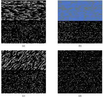 Fig. 2: Screenshots from tasks with different parameter settings. 2a shows a basic setup with direction angle set to0◦ and the speed multiplier set to 5