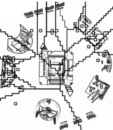 Figure 2: Virtual fair divided in k=22 regions