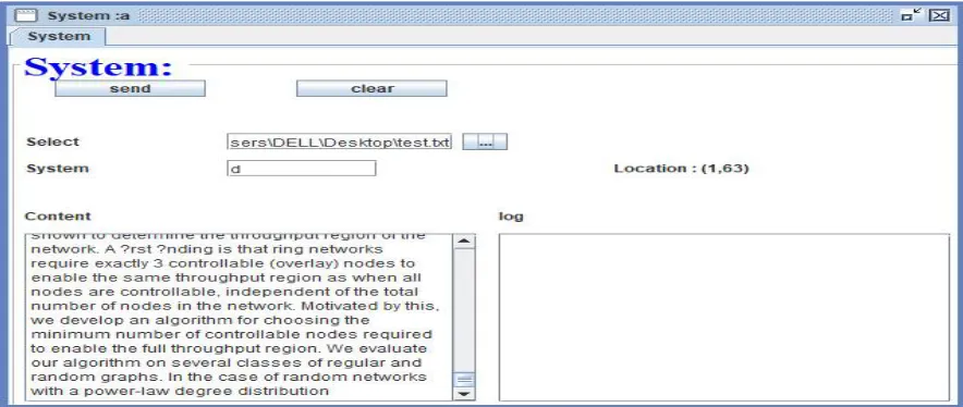 FIGURE 4- NODE AWITH DATA CONTENT  