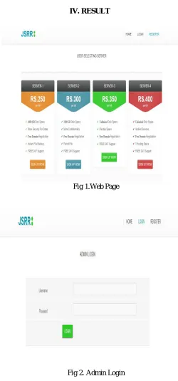 Fig 1.Web Page  