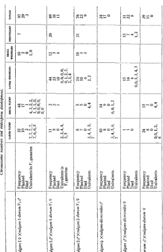 TABLE 4 endos numbers and 