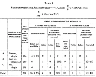 TABLE 1 