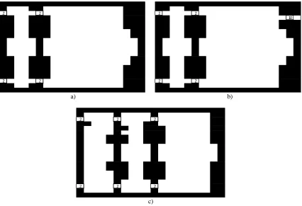 Fig. 7 Topology for three ribs 