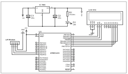 Fig. 3: Circuit diagram of transmitter 