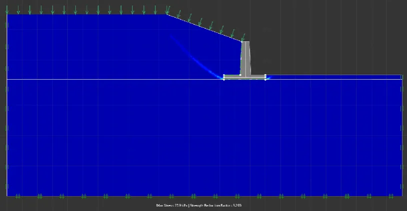 Figure 0.58 - Upper bound failure mode for case 29 