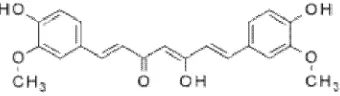 Figure 1. Curcumin Chemical Structure [14].  
