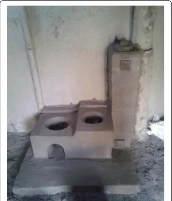 Figure 4 Locally constructed, improved cookstove installed in Nepal.