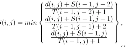 Table 2: Miss probability (MP), false alarm prob-ability (FAP), maximum term weighted value(MTWV) and search time on dev dataset for vari-ous Gaussian posteriorgram dimensions (d) (Man-tena et al., 2014).