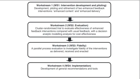 Figure 1 AFFINITIE Programme work streams overview.