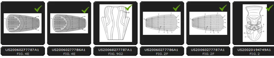 Fig. 3. Results for the “Ski boot” concept. The green tics indicate the correct results