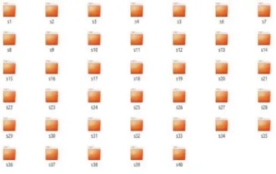 Figure 6.Storing database of each individual in specific directory   