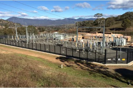 Figure 3-2 – A Typical ActewAGL Distribution 132/11kV Zone Substation Switchyard  