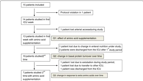 Figure 2 CONSORT diagram of the number of patients included into the study. Because of the pragmatic nature of the study, the cohortsof patients studied to answer the three research questions were not identical