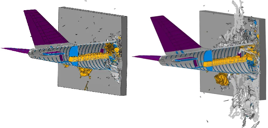 Figure 7. Setup reinforced concrete wall 