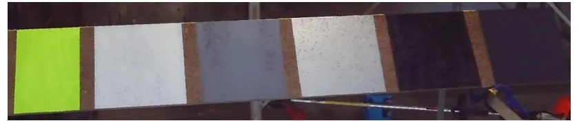 Figure 5- Colour Test Board 