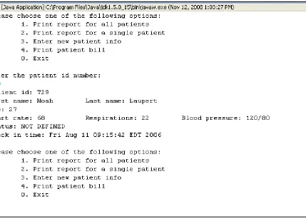 Figure 2. The MedReporter application 