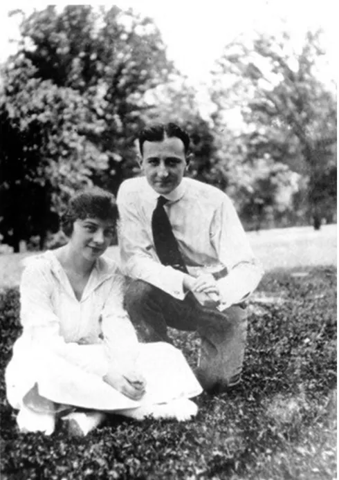 Figure 2 William and Elizebeth Friedman at Riverbank Laboratories, un-dated photograph.