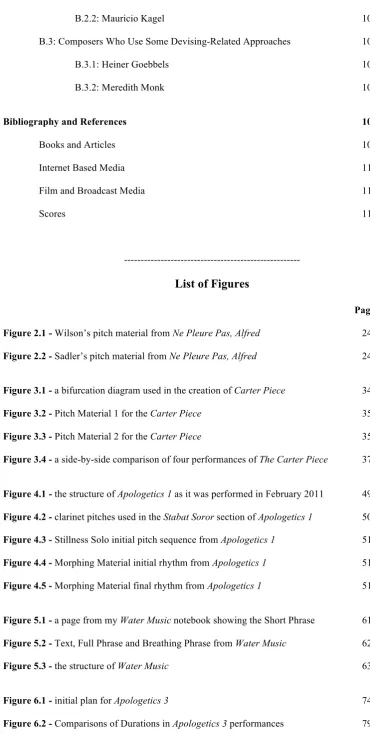 Figure 6.1 - initial plan for Apologetics 3  