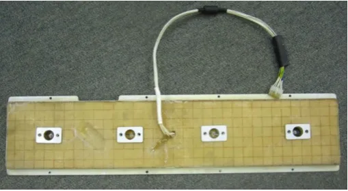 Figure 1.3: View from bottom of prototype Neocot removable heater.