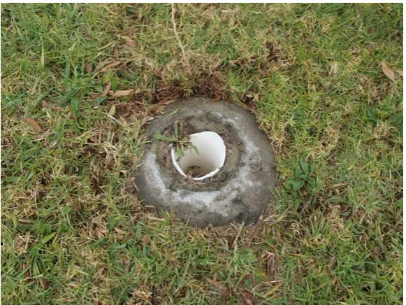 Figure 5.16: Broken inspection opening 