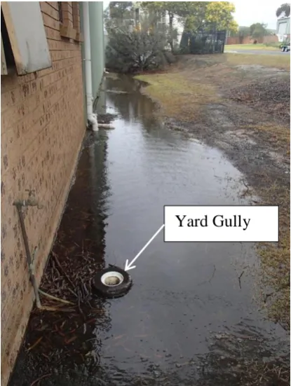 Figure 5.18: Roof drainage connection 