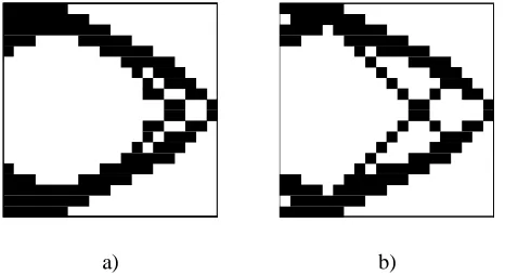 Fig. 4 Topologies for ε1 a) and for ε2  b) 