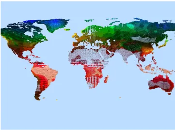 Figure 1.2: A visualization of a weather dataset of the entire earth
