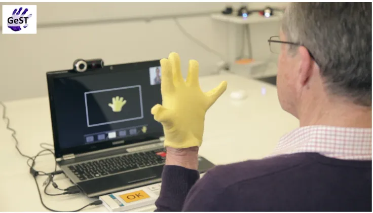 Figure 1. GeST Computer Gesture Therapy 
