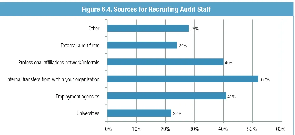 Figure 6.4. Sources for Recruiting Audit Staff