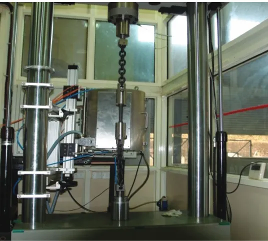 Figure 2.1. Tensile test set up. 