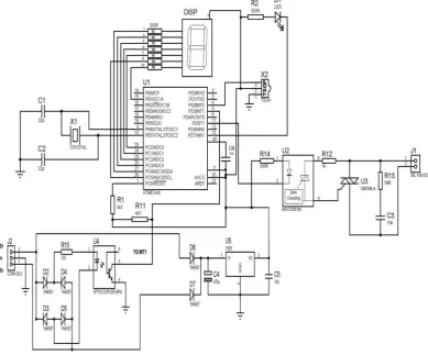 Fig 3. Circuit diagram of proposed speed control system 