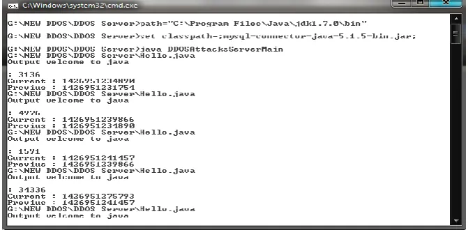 Fig. 2 Client Request to Server 