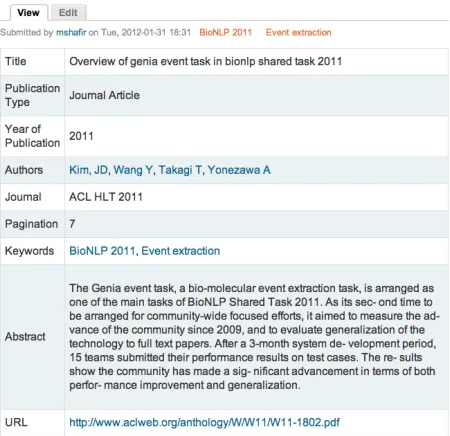 Figure 3:  Open search 