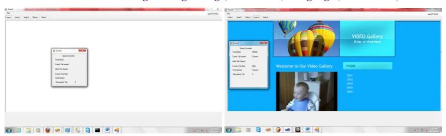 Figure 5.8 shows that open they video4 play after speed calculation 