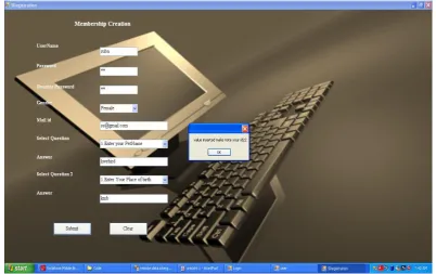 Figure 4: User page 