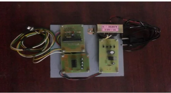 Figure 4:Experimental setup of Digital pen Receiver 