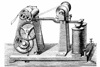 Figure 2.1: Morse telegraph [14].