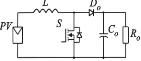 Fig. 3. PV inverter with integrated DC/DC step-up converter  