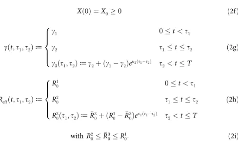 Table 1 summarizes the base case parameters, several of which have already been discussed.
