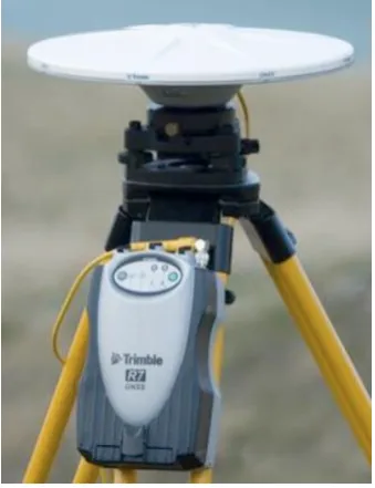 Figure 3.2 Trimble R7 Receiver and Zephyr Geodetic Antennae 