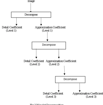 Fig 2 Wavelet Decomposition 