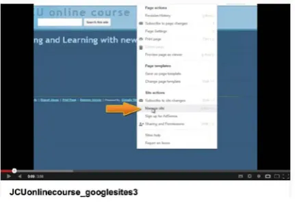 Figure 1. Screenshot from instructional video. 