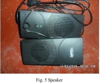 Fig. 5 Speaker 