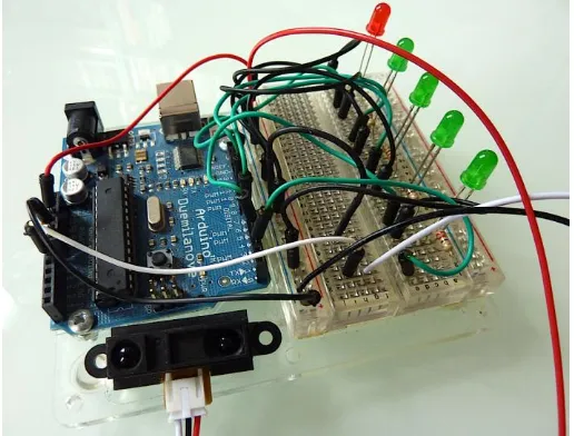 Fig. 1. Example of a prototype using an Arduino microcontroller board 