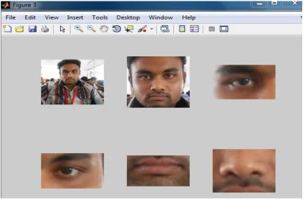 Table 1: Performance measures of face images using different algorithm  